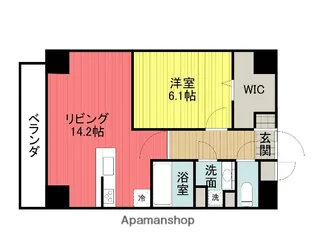 LA CAMPAGNE K【2階】の間取り