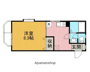 ヴェール・ド・グラン【2階】の間取り