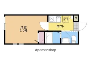 ウィステリアSK【101号室】の間取り