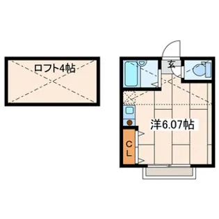 CHL相模大野【2階】の間取り