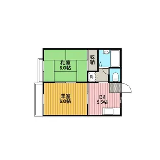 東京都町田市大蔵町【アパート】の間取り