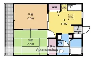 グリーンブリーズF【103号室】の間取り