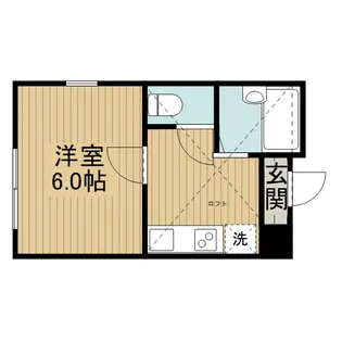 神奈川県相模原市南区古淵5丁目【アパート】の間取り