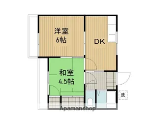 相武台パークハイツ【2階】の間取り