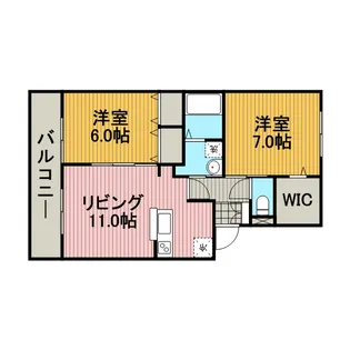 シェリール【1階】の間取り