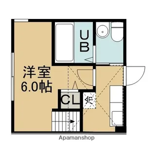 アベニール【2階】の間取り