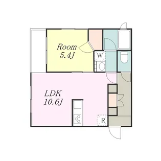 カーサ・ケレス【1階】の間取り