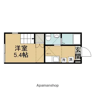 MOKO橋本【201号室】の間取り
