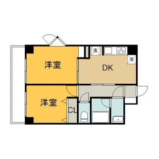 デイム橋本【7階】の間取り