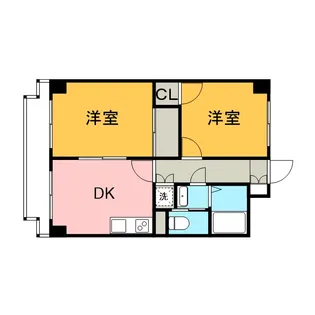 デイム橋本【9階】の間取り
