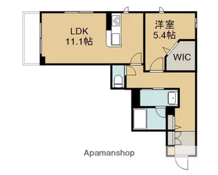 コルティーレ【2階】の間取り
