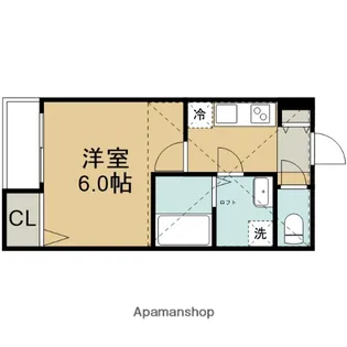 CARPE DIEM 八王子【2階】の間取り