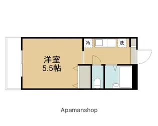 サンハイツ【1階】の間取り