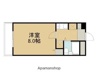 フローライト八王子堀之内【4階】の間取り