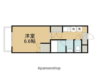 いぶきドミトリー【1階】の間取り