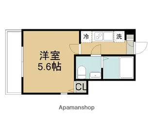 フルセイル橋本Ⅶ【101号室】の間取り