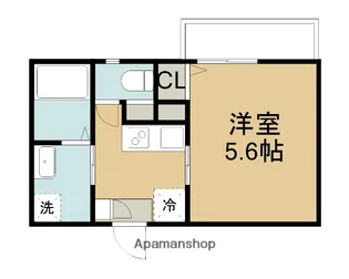 MELDIA堀之内3丁目【3階】の間取り
