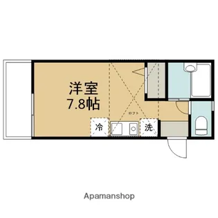 ゴールデンクロス橋本【203号室】の間取り
