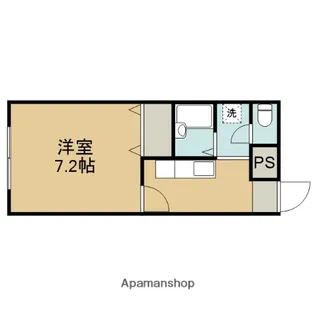 アムール 琴【2階】の間取り