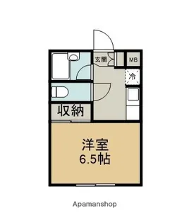 グリーンテラス二番館【2階】の間取り