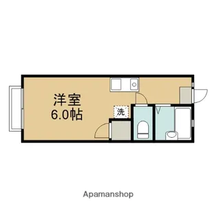 クロノス南大沢A【2階】の間取り