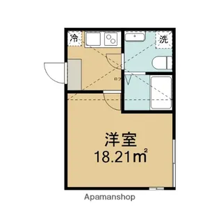 アザーレ・パッシオ橋本【1階】の間取り