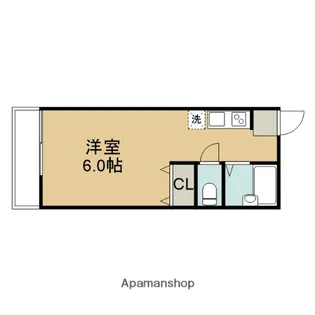 グリーンリーフ越野【2階】の間取り