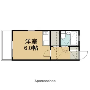 コーポアメニティⅠ【2階】の間取り