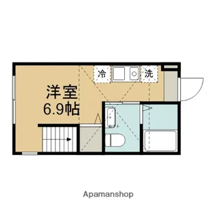 クラージュ橋本【2階】の間取り