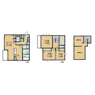 神奈川県相模原市緑区相原3丁目【一戸建】の間取り