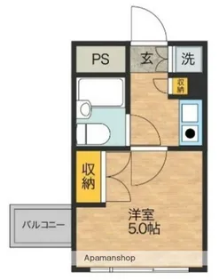 パークハウス南大沢【2階】の間取り