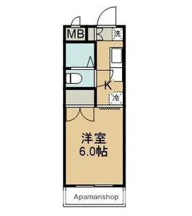 恵マンション【2階】の間取り