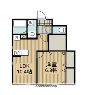 フローレンティアⅡ【1階】の間取り