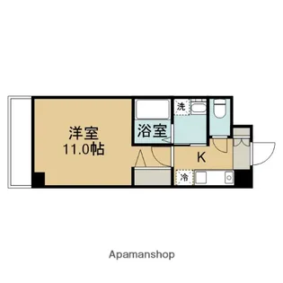 T・H ADMIRAL【207号室】の間取り