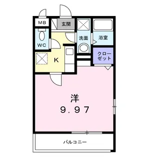 さくらテラス【3階】の間取り