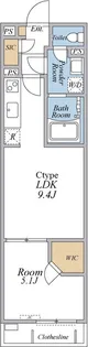 リブリ・OLIVA相模大野【2階】の間取り