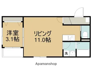 グランアクシス【3階】の間取り
