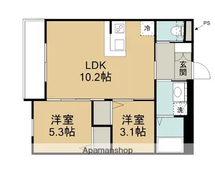 ROBOT HOME 相模原【2階】の間取り
