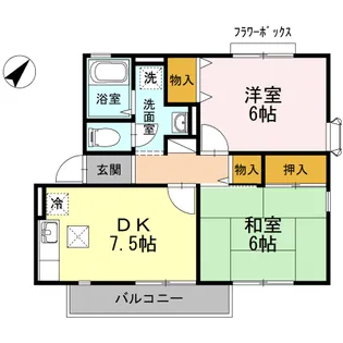グレイスプラザ I【1階】の間取り