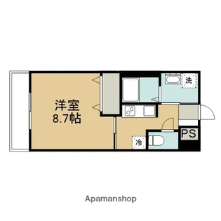 カステリーノ【1階】の間取り