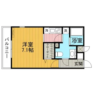 リブリ・グランシエル【1階】の間取り