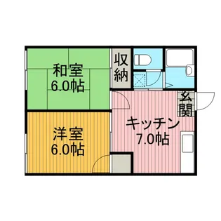 いっこくかん【2階】の間取り