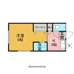 ハイツピジョン【2階】の間取り