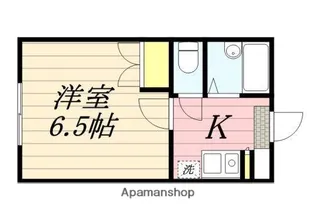 BE GLAD【1階】の間取り