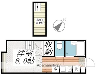Kビレッジ2【2階】の間取り