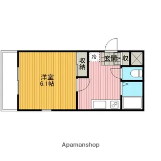 カームネストⅡ【4階】の間取り