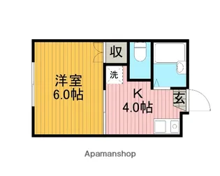 ラ・メゾンF21【2階】の間取り