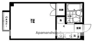 ラ・カセッタ【2階】の間取り