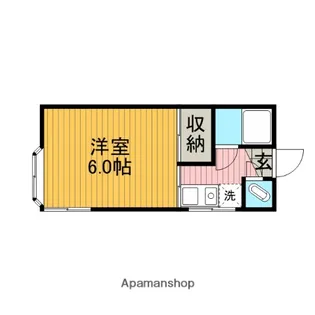 ミウラハイツ【1階】の間取り