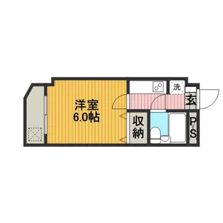 グランドステータス日高【3階】の間取り